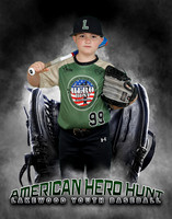 Baseball Softball Glove Individual Template