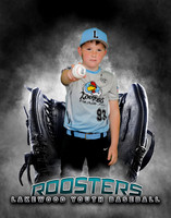 Baseball Softball Glove Individual Template