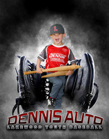 Baseball Softball Glove Individual Template