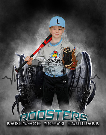 Baseball Softball Glove Individual Template