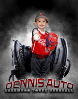 Baseball Softball Glove Individual Template
