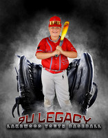 Baseball Softball Glove Individual Template
