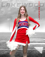 White Out Football Individual Template