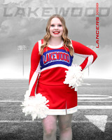 White Out Football Individual Template