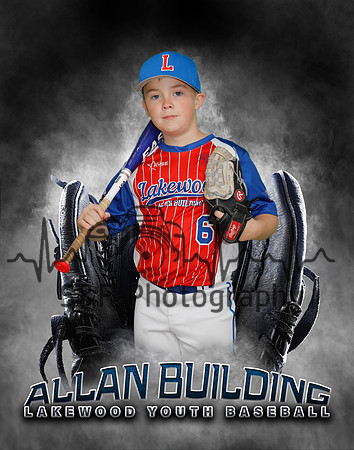 Baseball Softball Glove Individual Template
