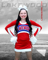 White Out Football Individual Template