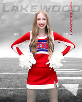White Out Football Individual Template