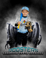 Baseball Softball Glove Individual Template