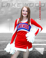 White Out Football Individual Template