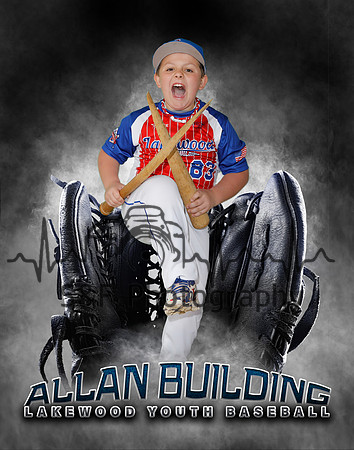 Baseball Softball Glove Individual Template