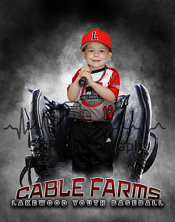Baseball Softball Glove Individual Template