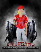 Baseball Softball Glove Individual Template