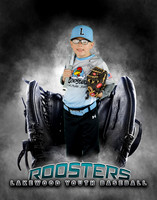 Baseball Softball Glove Individual Template