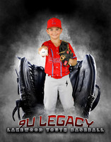 Baseball Softball Glove Individual Template