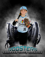 Baseball Softball Glove Individual Template