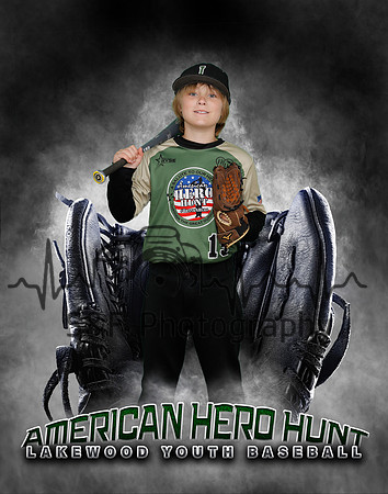Baseball Softball Glove Individual Template