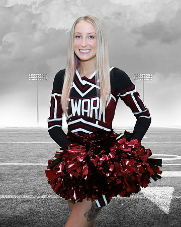 White Out Football Individual Template