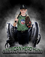 Baseball Softball Glove Individual Template