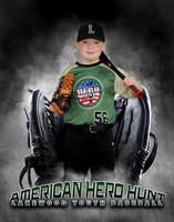 Baseball Softball Glove Individual Template