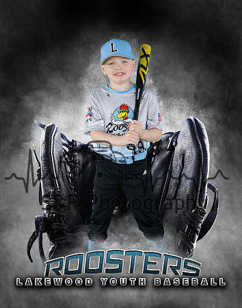Baseball Softball Glove Individual Template