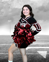 White Out Football Individual Template