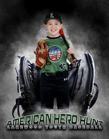 Baseball Softball Glove Individual Template