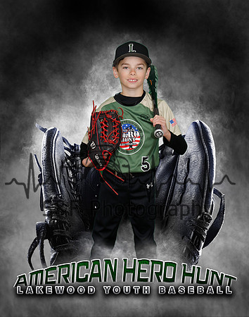 Baseball Softball Glove Individual Template