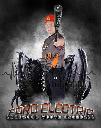 Baseball Softball Glove Individual Template