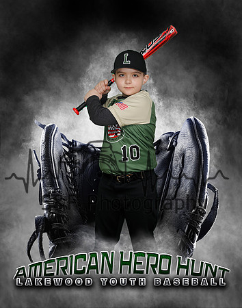 Baseball Softball Glove Individual Template