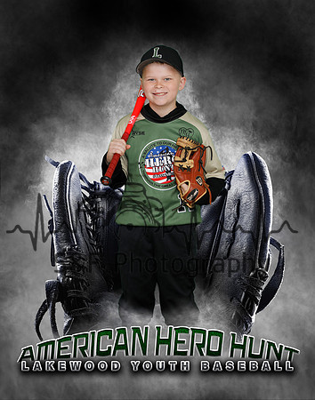 Baseball Softball Glove Individual Template