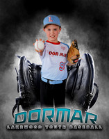 Baseball Softball Glove Individual Template