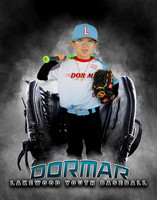 Baseball Softball Glove Individual Template