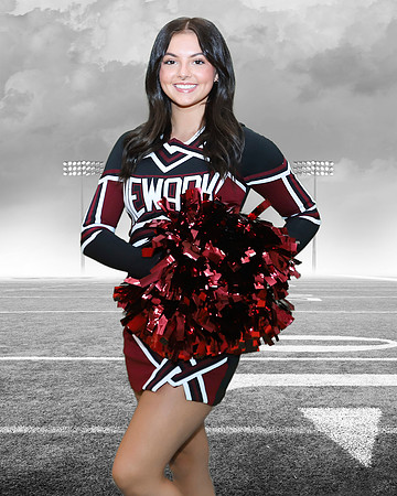 White Out Football Individual Template